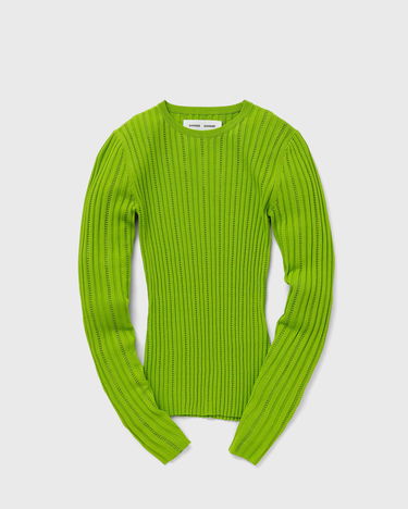 Sweater Samsoe Samsoe Samsøe & Samsøe LEA Crew Neck Knit Top Grøn | F23400041-MACAW-GREEN, 0