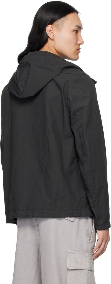 Jakke Stone Island Canvas Weave Cotton Jacket Sort | K2S15 Q100012 S0240, 2