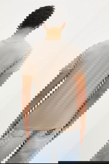 T-shirt Alpha Industries Basic T-Shirt With Print Beige | 100501.679, 3