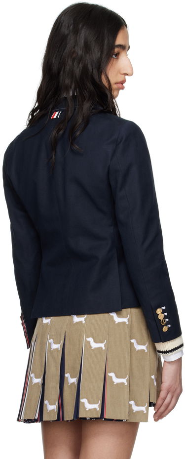 Jakke Thom Browne Thom Browne High Break Sportcoat Blazer Mørkeblå | FBC929H-F0829, 2