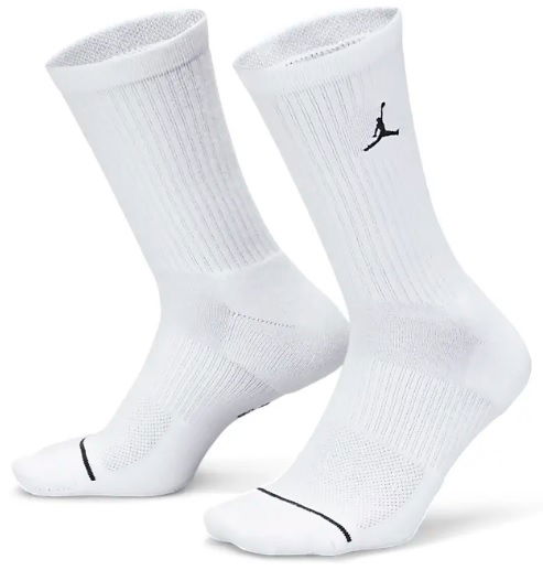 Sokker Jordan Everyday Crew Socks 3-pack Hvid | dx9632-100, 0