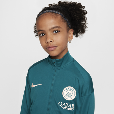 Træningsdragt Nike Dri-FIT Paris Saint-Germain Strike Knit Tracksuit Grøn | FN9979-382, 4