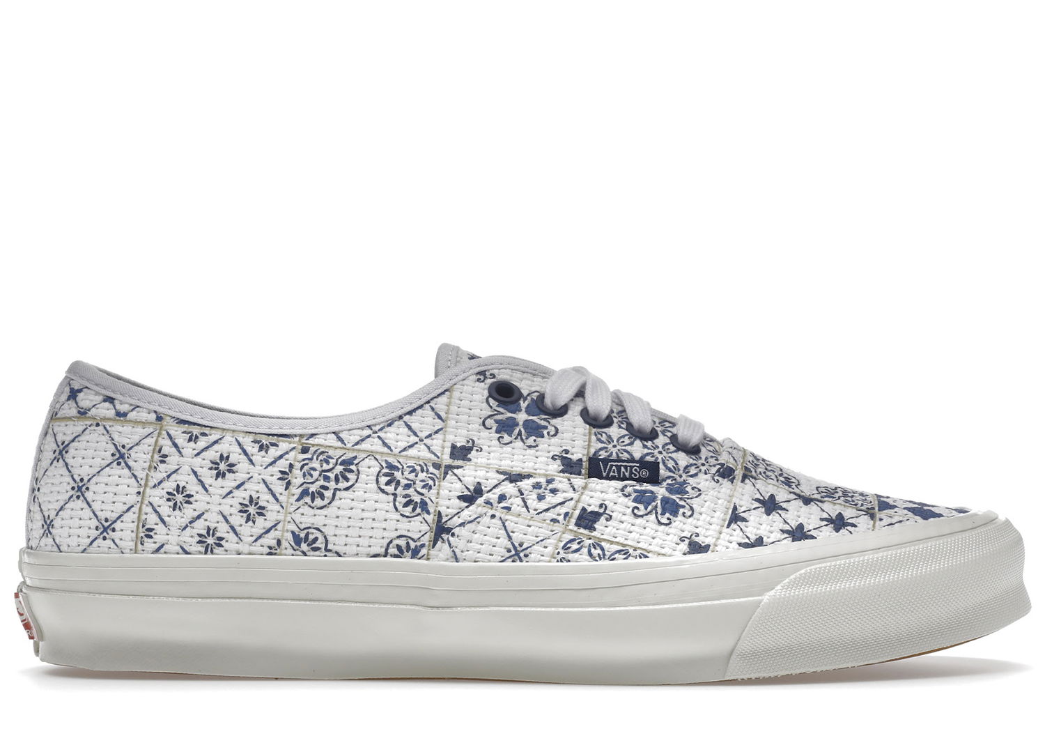 Sneakers og sko Vans OG Authentic LX Kith Azulejo Tile Hvid | VN0A4BV9WHT, 0
