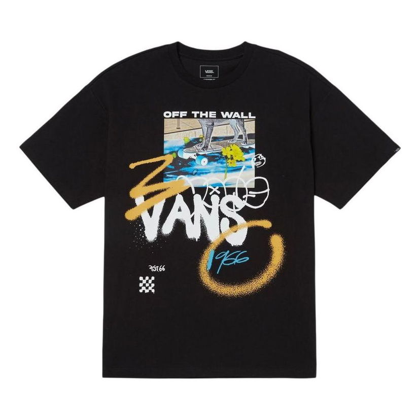 T-shirt Vans Graphic T-Shirt Sort | VN000GPTBLK