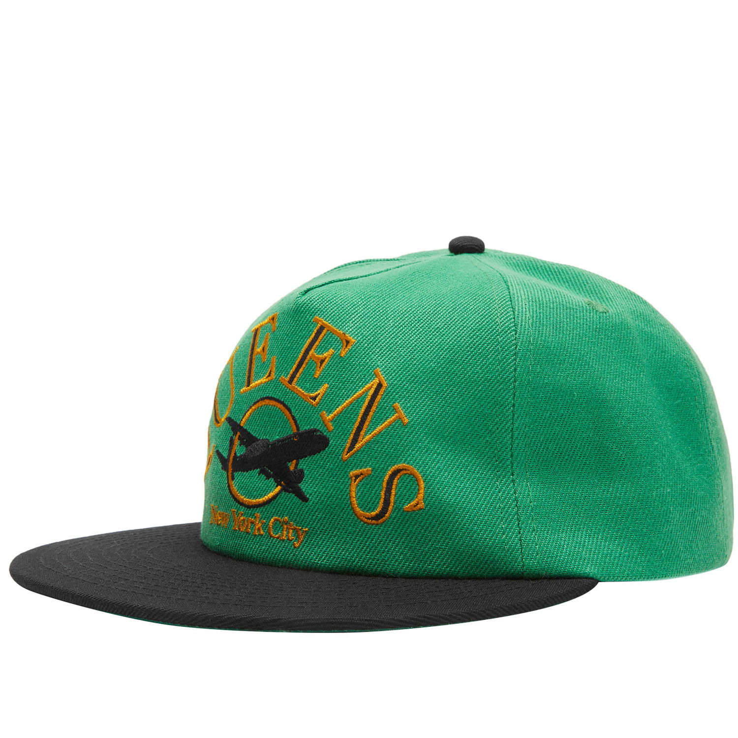 Kasket Awake NY 5 Borough Snapback Cap Grøn | AWK-FW23-HT001-QNS, 0