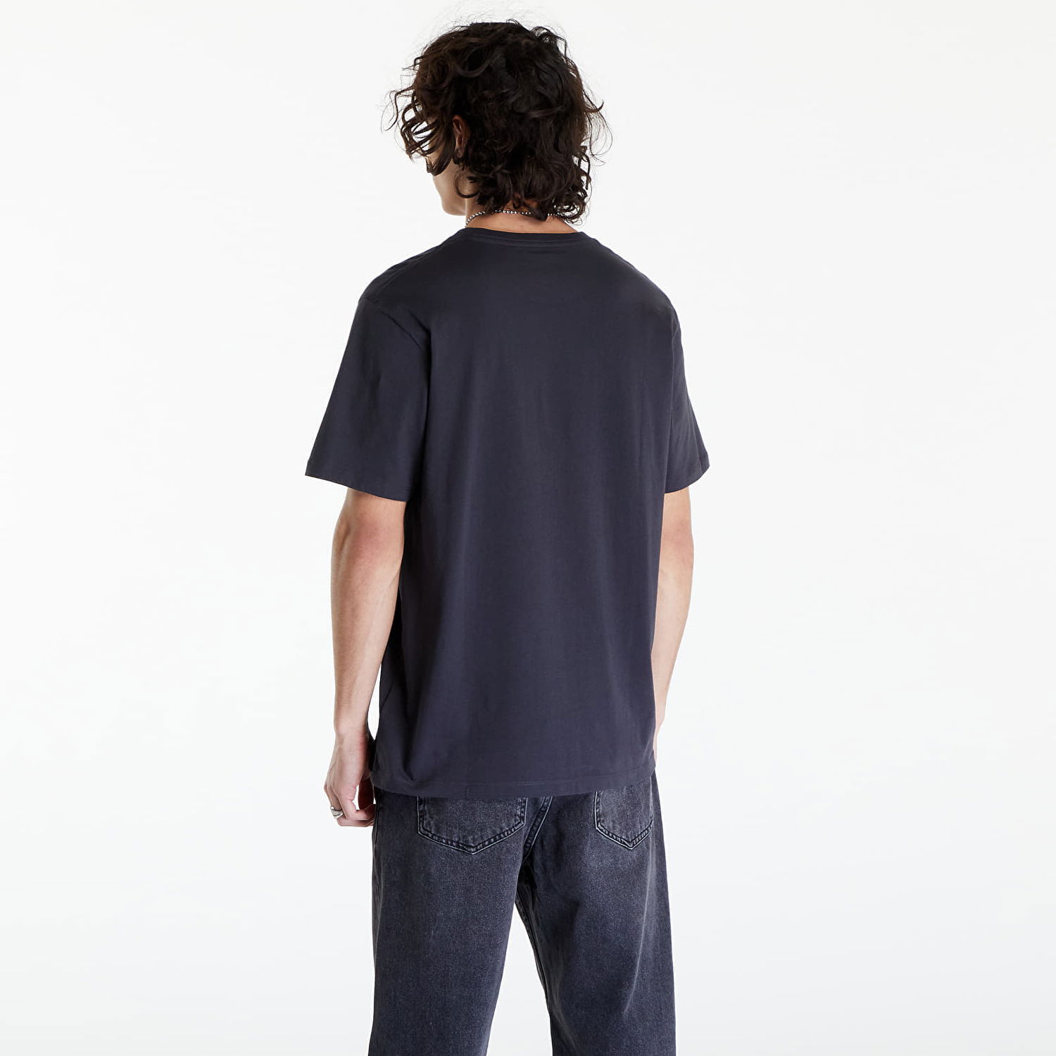 T-shirt Wrangler Logo Tee Black Sort | 112350526, 1