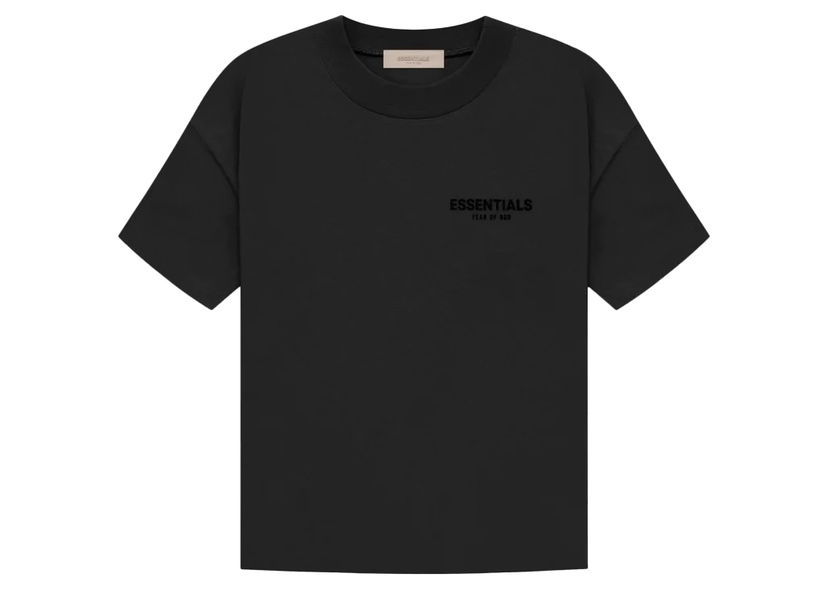 T-shirt Fear of God Essentials Tee Stretch Limo Sort | 125SU224100F