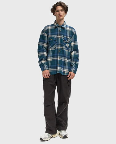 Skjorte By Parra CROW Plaid Flannel Shirt Flerfarvet | 54330, 2