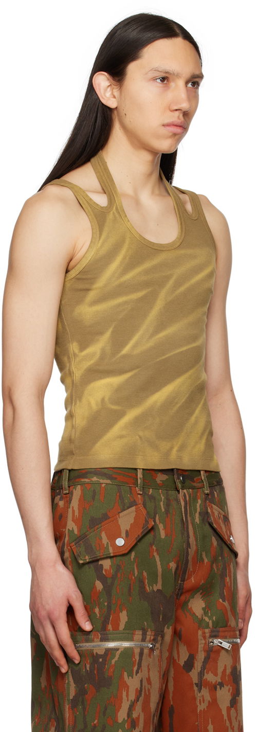 Tanktop Dion Lee Interlink Tank Top Beige | C3318S23, 1