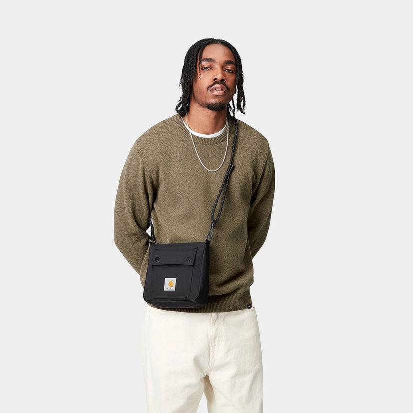 Skuldertaske Carhartt WIP Bowden Shoulder Bag Sort | I035215_1
