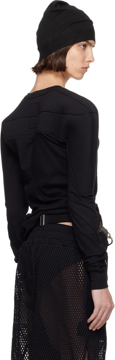 Sweatshirt Rick Owens Rick Owens Champion Edition Girdered Harness Sweatshirt Sort | CW01E1707 CHJG, 2