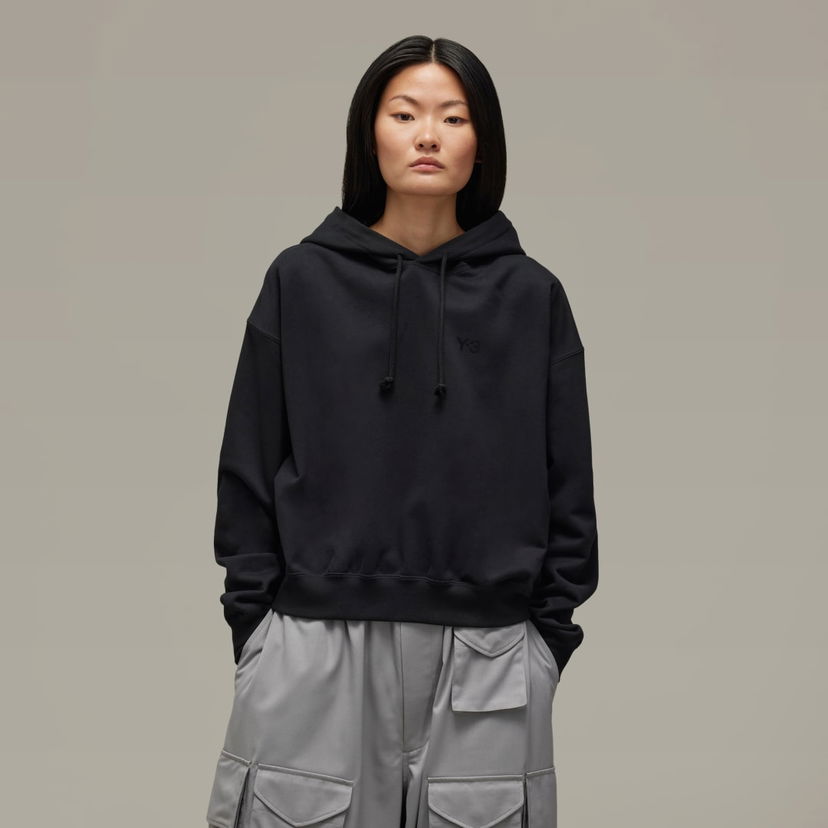 Sweatshirt Y-3 Y-3 Brushed Terry Boxy Sort | JD9790