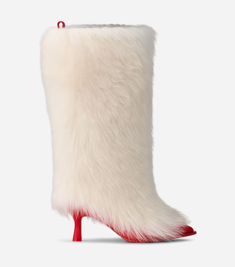 Sneakers og sko UGG Ambush Fur Heel Boots Hvid | 1176810-WHRD, 0