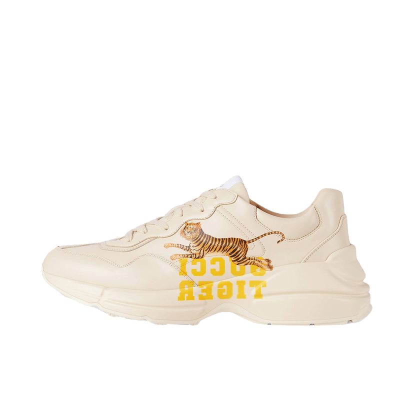 Sneakers og sko Gucci Rhyton 'Tiger Ivory' Beige | 687611 DRW00 9522