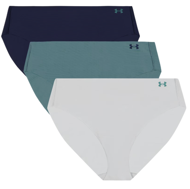 Trusser Under Armour Under Armour Solid 3-Pack Hiphugger Panties Flerfarvet | 1383897-014, 0