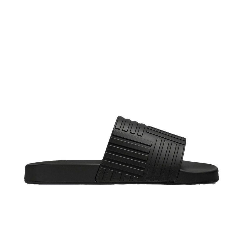 Sneakers og sko Bottega Veneta Rubber Slides Sort | 690105V1O601000