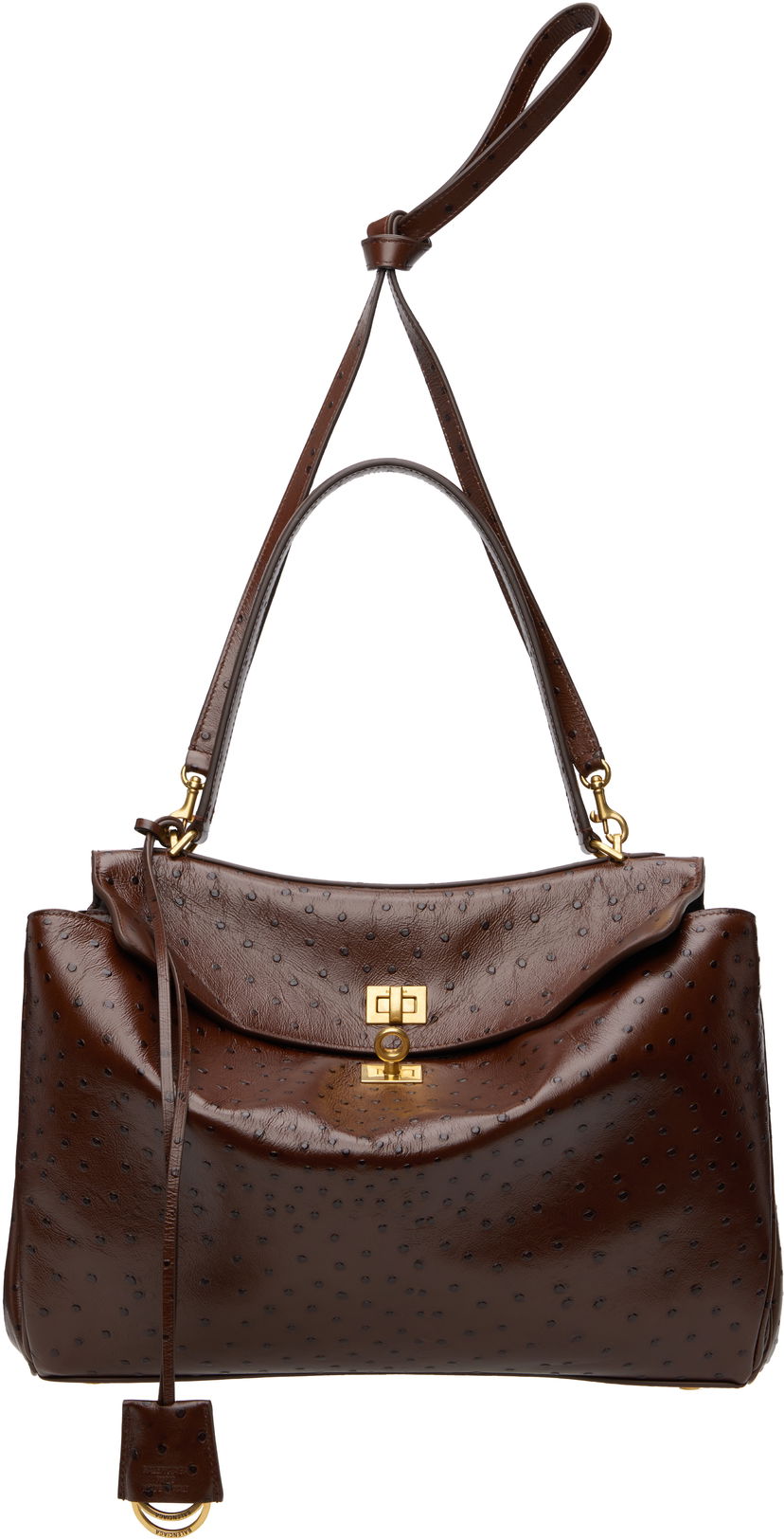 Håndtaske Balenciaga Balenciaga Rodeo Medium Bag Brun | 789772 2ABBP
