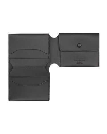 Tilbehør Acne Studios Folded Card Holder Black Grå | CG0097- 900, 3