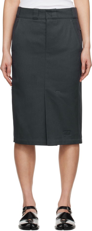 Nederdel Maison Margiela Maison Margiela Skater Chino Midi Skirt Grå | S51ME0028 S54042, 0