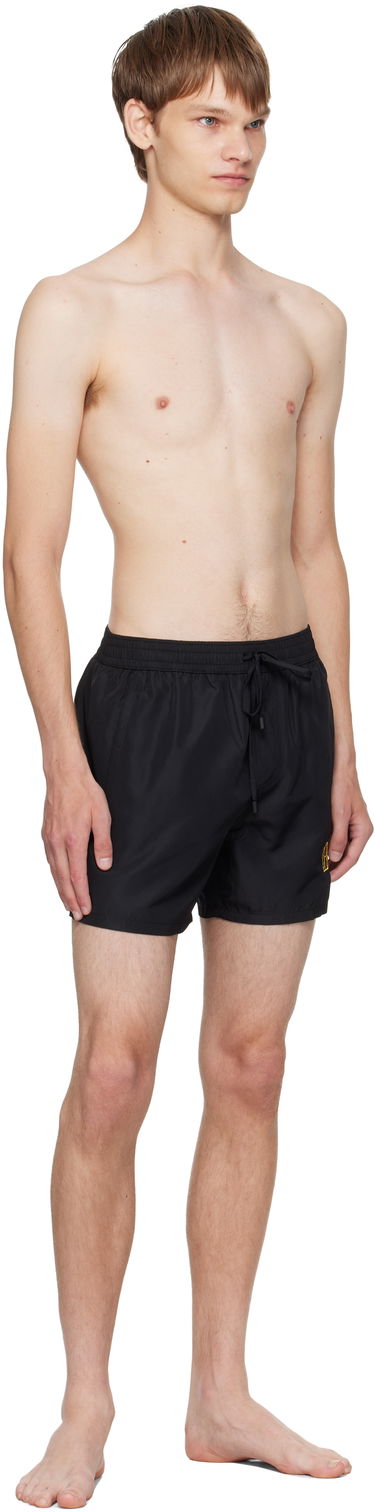 Badetøj Balmain Balmain Logo Swim Shorts Sort | BWB641590, 3