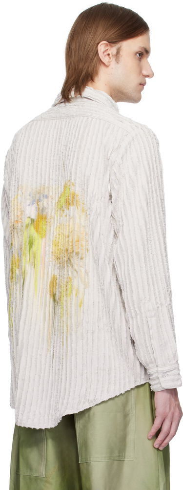 Skjorte Collina Strada Collina Strada Flower Drip Convention Shirt Hvid | XX3690, 2