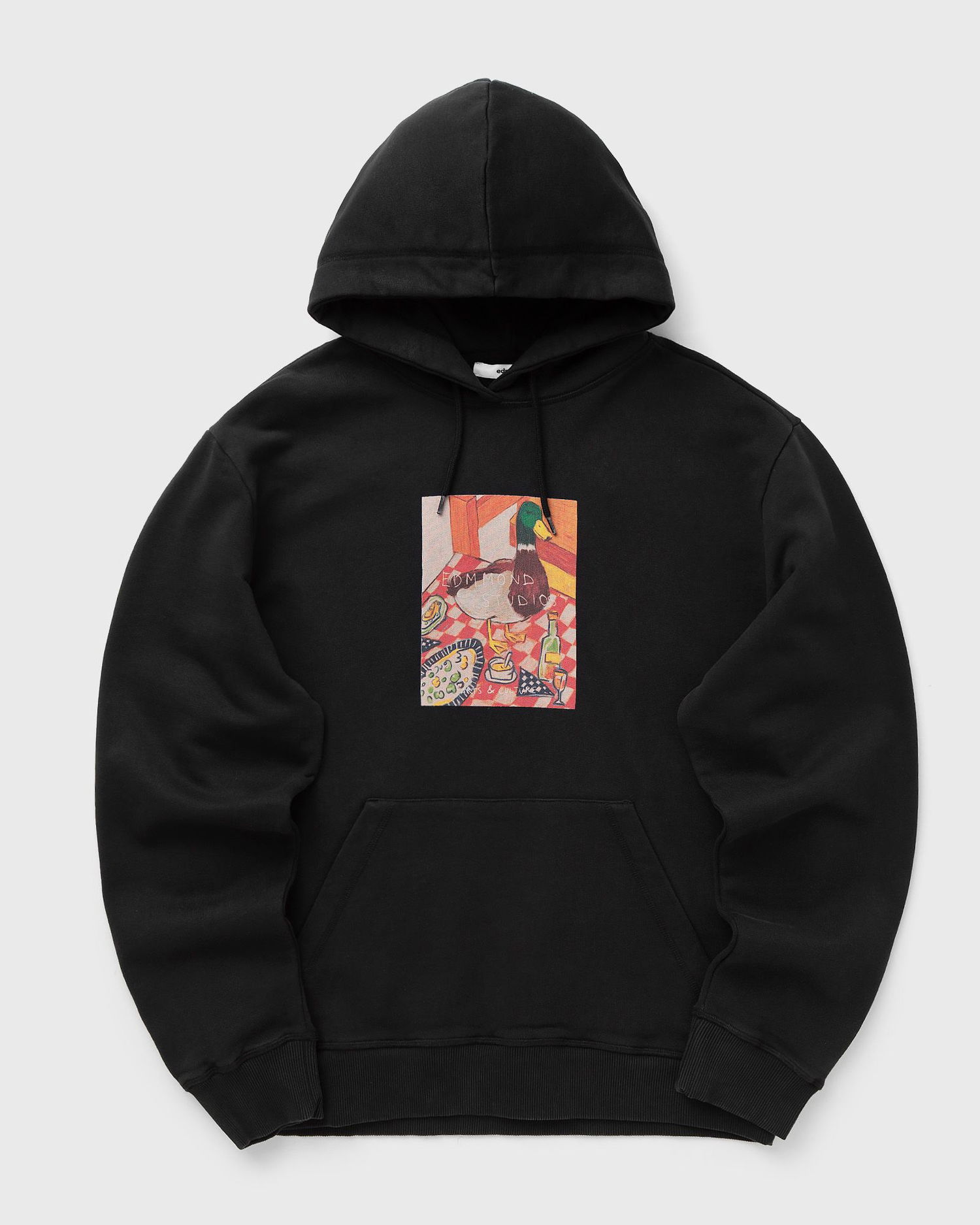 Sweatshirt Edmmond Studios Cute Duck Hoodie Sort | 325-40-10990, 0