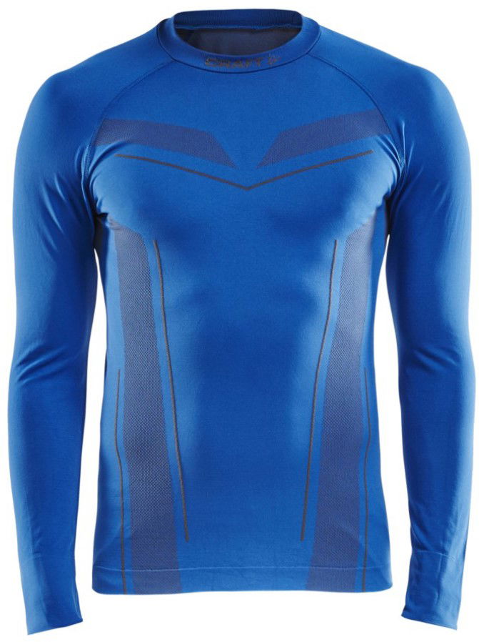 T-shirt Craft Seamless Long Sleeve Training Shirt Blå | 1906729-346000