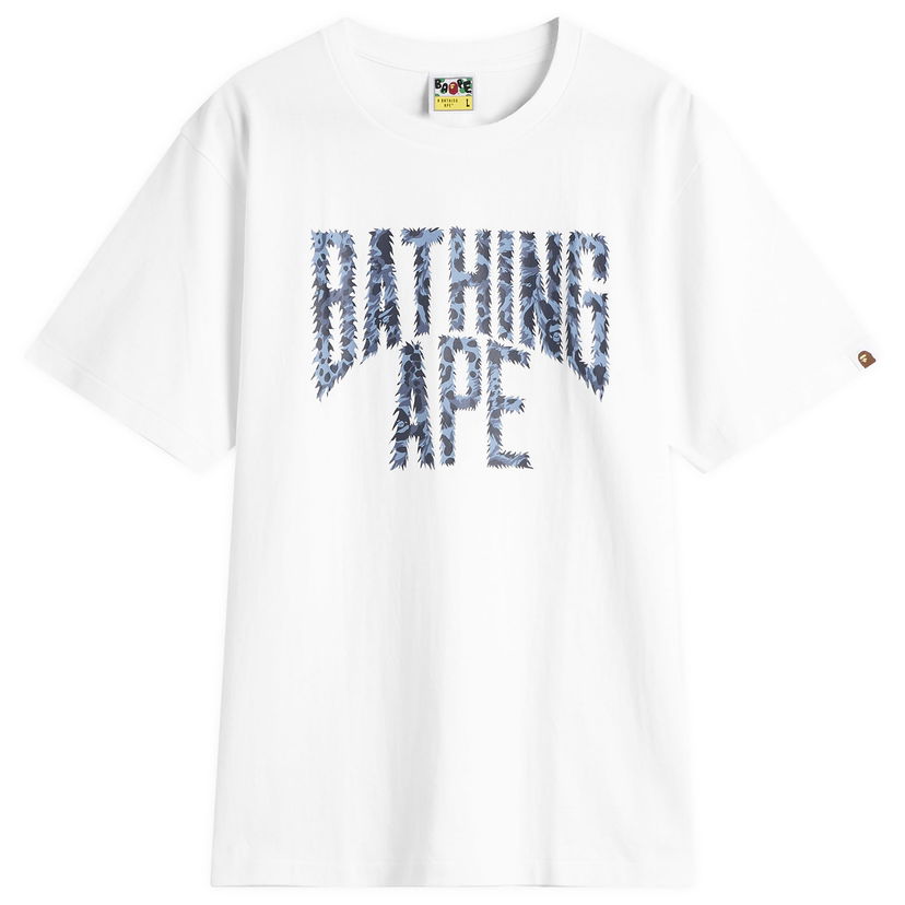 T-shirt BAPE Wild Leopard NYC T-Shirt Hvid | 001TEL801040M-WNA