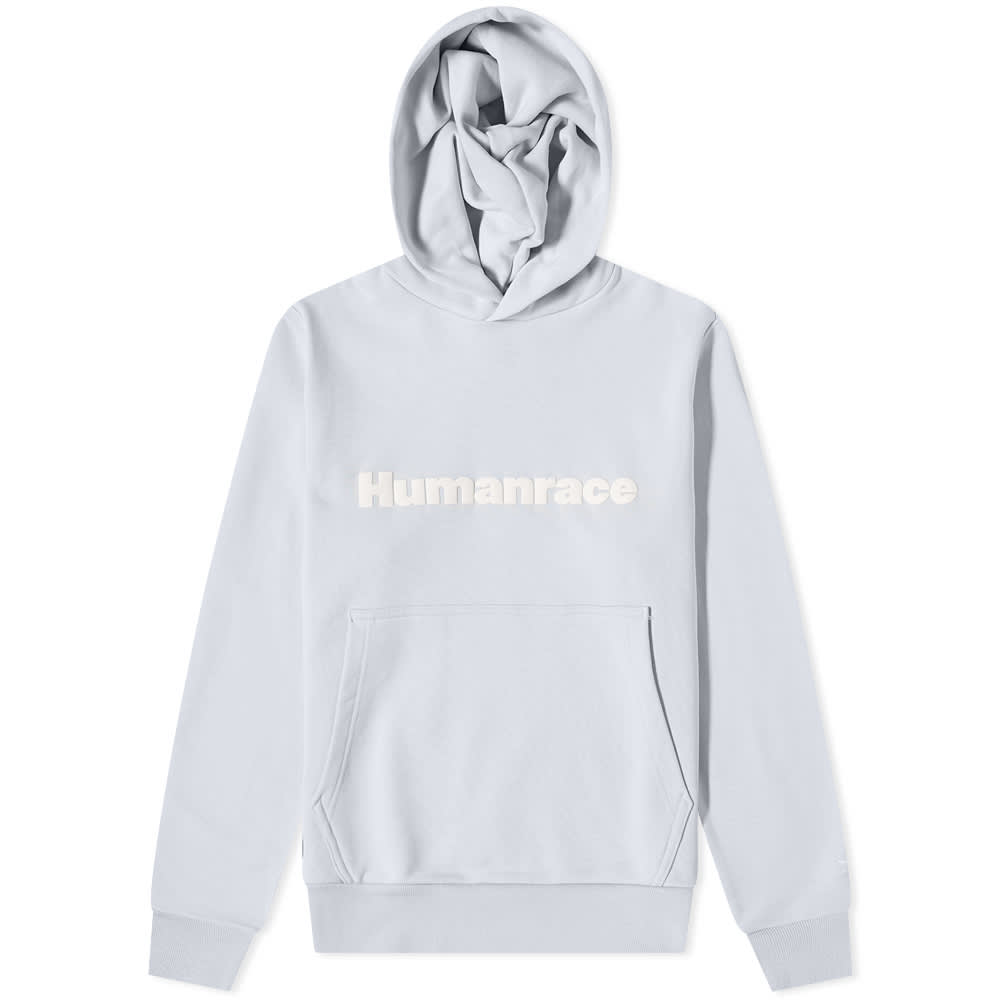 Sweatshirt adidas Originals x Pharrell Williams Premium Basics Hoody Blå | HS4814, 1