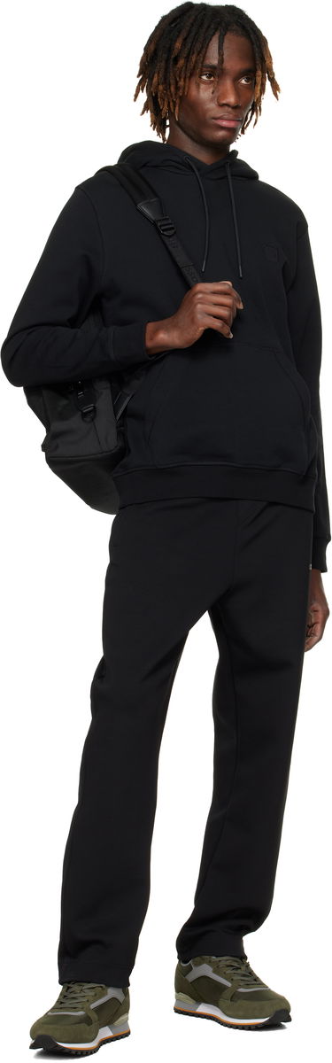 Joggingbukser BOSS BOSS Bonded Logo Sweatpants Sort | 50530041, 3