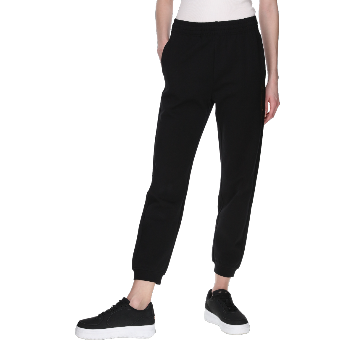 Joggingbukser Champion Rib Cuff Pants Sort | 118250-KK001, 0