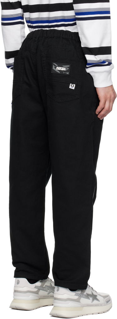 Cargo bukser AAPE by A Bathing Ape AAPE by A Bathing Ape 'AAPE NOW' Jeans Sort | AAPJNMB623XXNBKX, 2