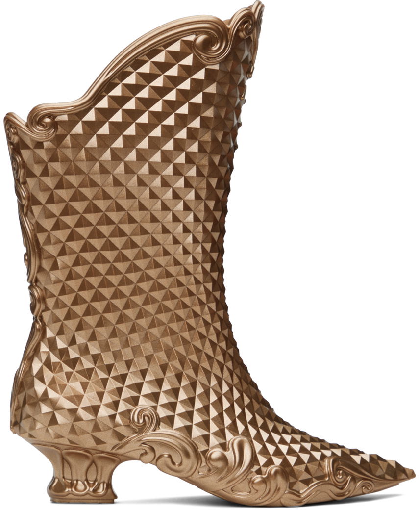 Sneakers og sko Y/PROJECT Court Boots Metalisk | YPMEBOOT1-S24, 0