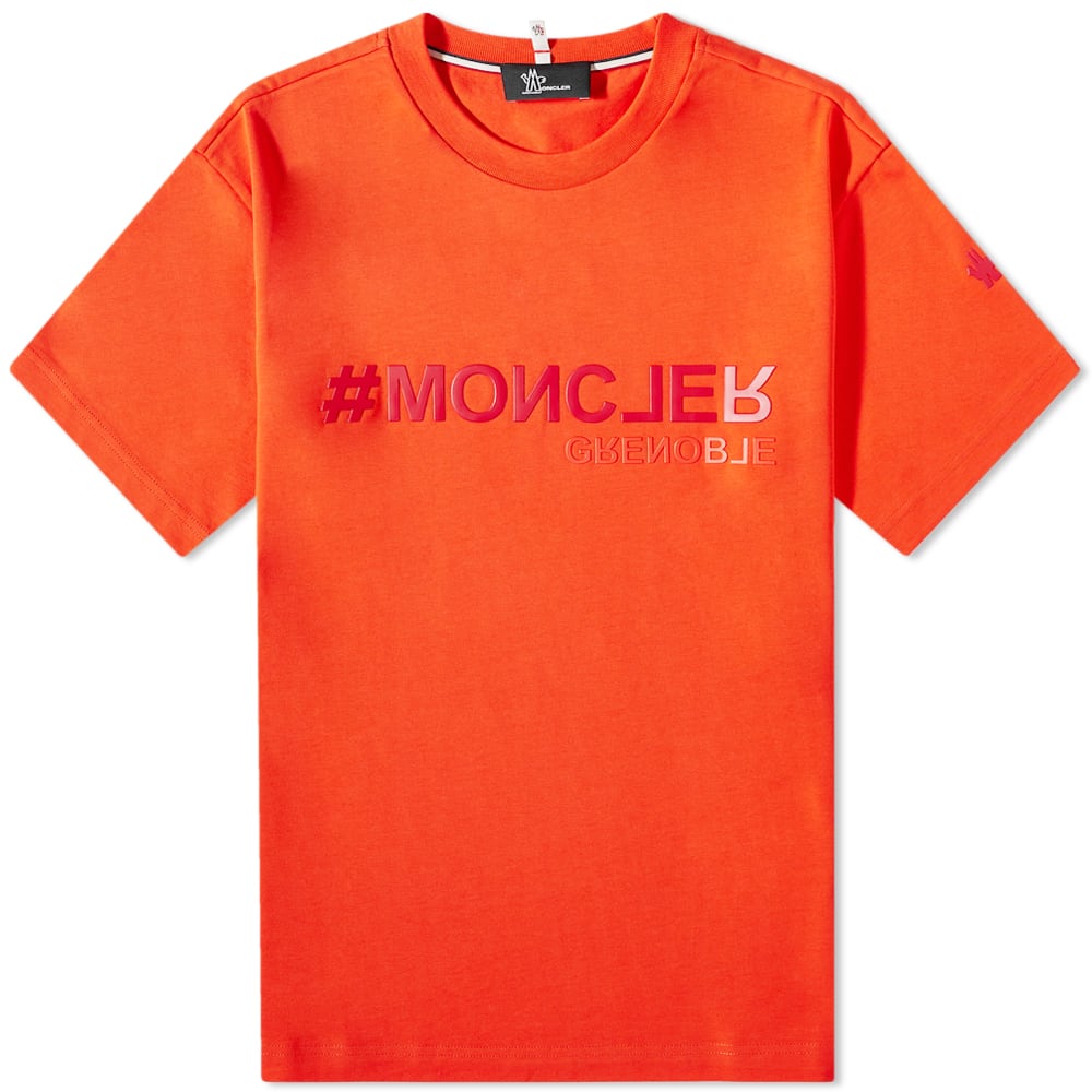 T-shirt Moncler Grenoble Logo Tee Orange | 8C000-05-83927-32J, 0
