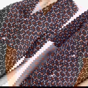 Skjorte Portuguese Flannel Portuguese Flannel Dice Vacation Shirt Mørkeblå | SS25-030-NVY, 5