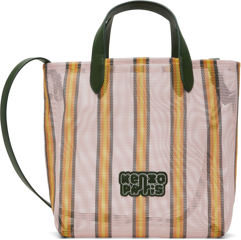 Mulepose KENZO Kenzo 'KENZO Coast Lines' Small Tote Bag Lyserød | FF68SA410FS1