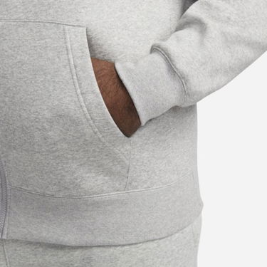 Sweatshirt Nike Hoodie Sportswear Club Fleece Grå | bv2645-063, 4
