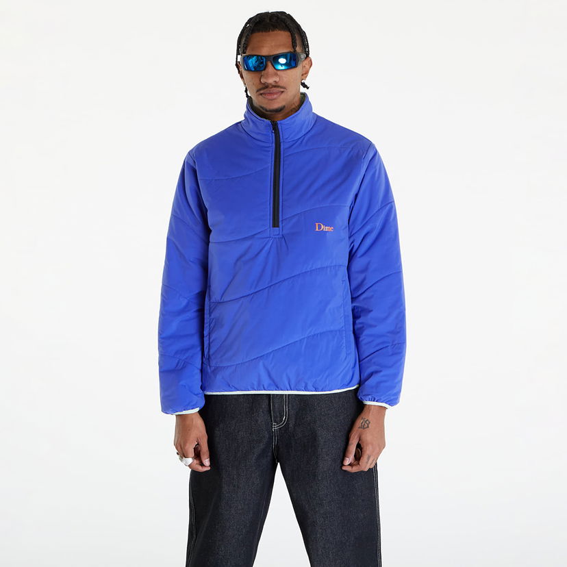 Jakke Dime Trail Half Zip Jacket Blå | DIMESP242BLU