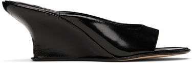 Tøj BY FAR BY FAR Caroo Wedge Mules Sort | MWFHO130LL032BK001PL, 0