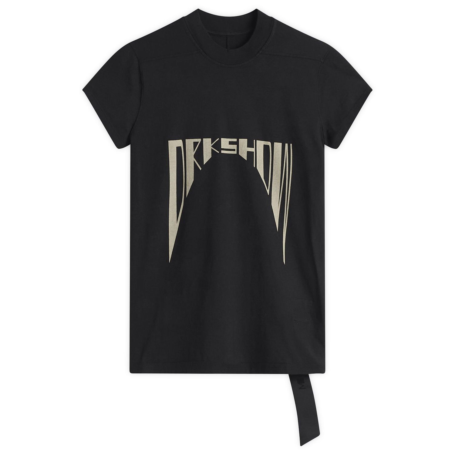 T-shirt Rick Owens DRKSHDW Small Level Logo T-Shirt Sort | DS02E7208-RNEP4-0908, 0