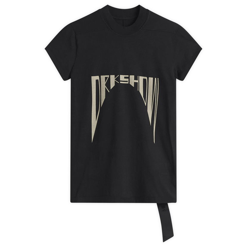 T-shirt Rick Owens DRKSHDW Small Level Logo T-Shirt Sort | DS02E7208-RNEP4-0908