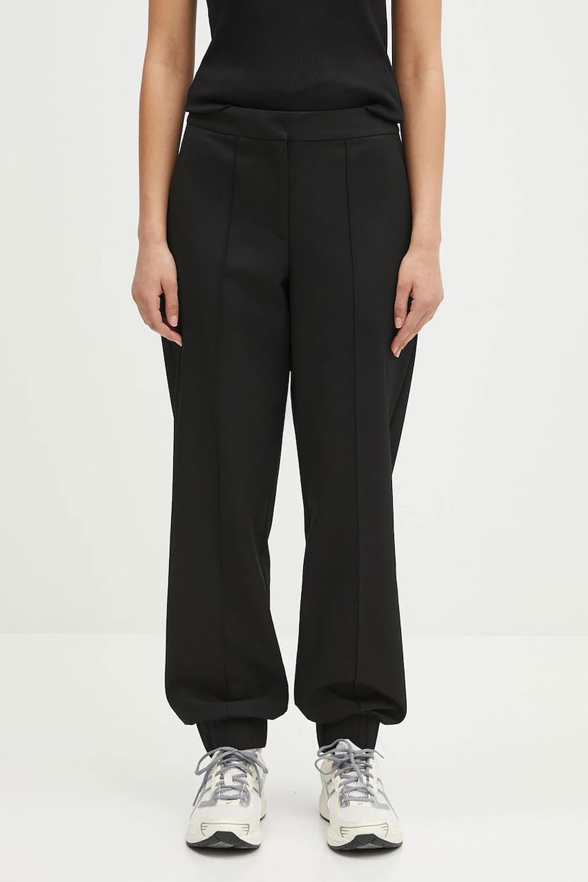 Bukser Samsoe Samsoe Samsoe Samsoe Saneem High Waist Pants Sort | F25100156