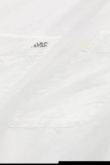 Skjorte A.P.C. Green Mateo Shirt Grøn | COHAH-H12599, 4