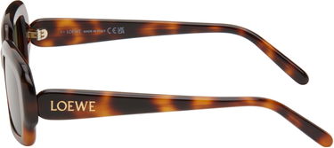 Solbriller Loewe Loewe Rectangular Slim Sunglasses Brun | LW40158I@5152N 192337200236, 2