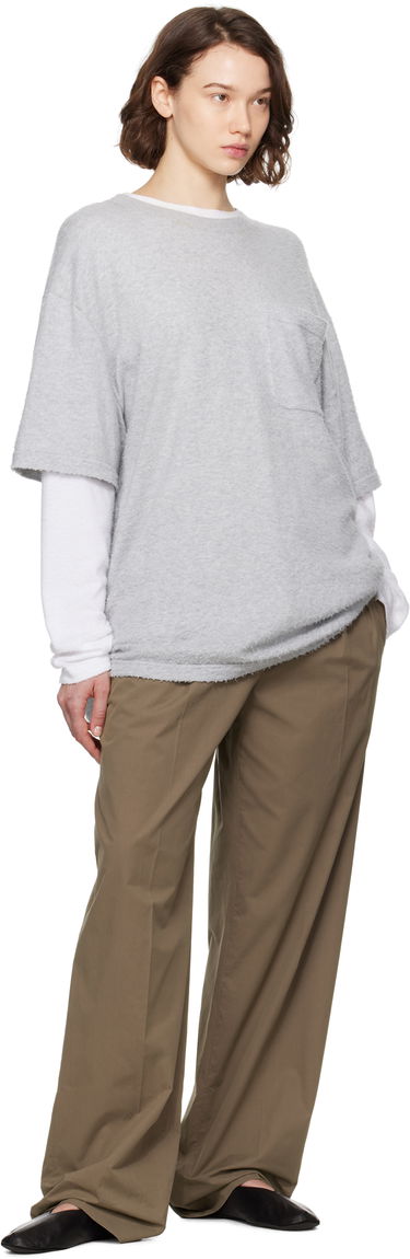 Sweater The Row The Row Kaddy Pocket T-Shirt Grå | 8943-Y916, 4