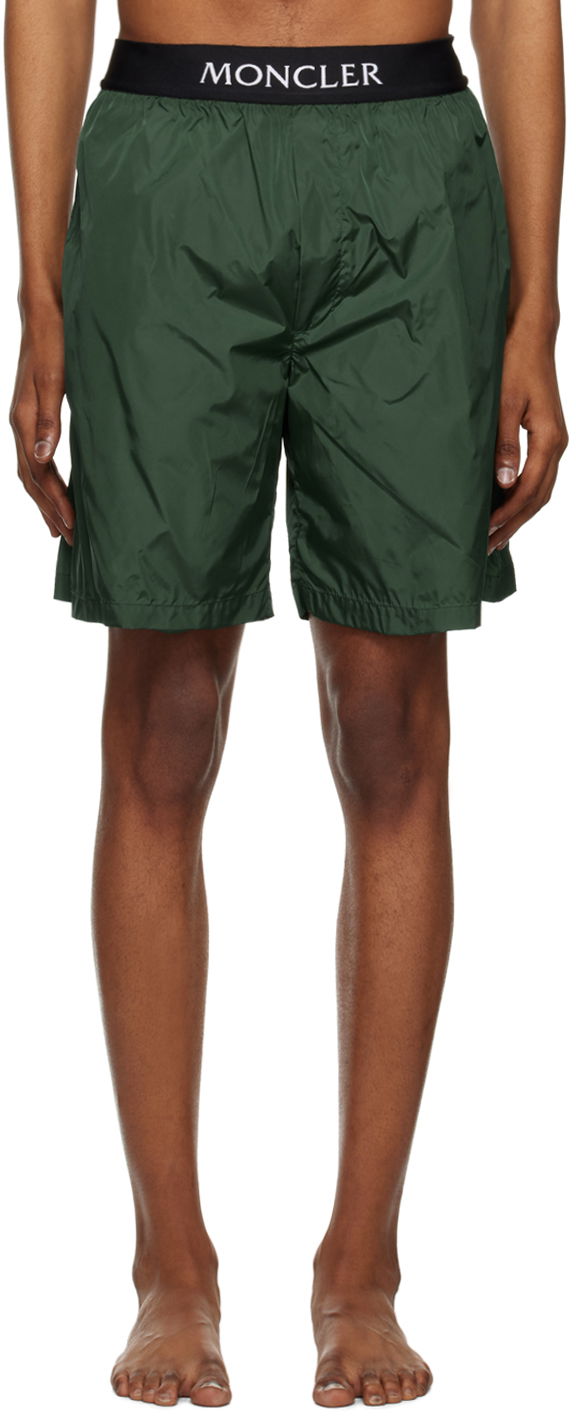 Badetøj Moncler Three Pocket Swim Grøn | I10912C0001053326, 0
