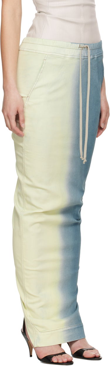 Nederdel Rick Owens Rick Owens DRKSHDW Pull On Pillar Maxi Skirt Blå | DS01E3332 SDDE, 1