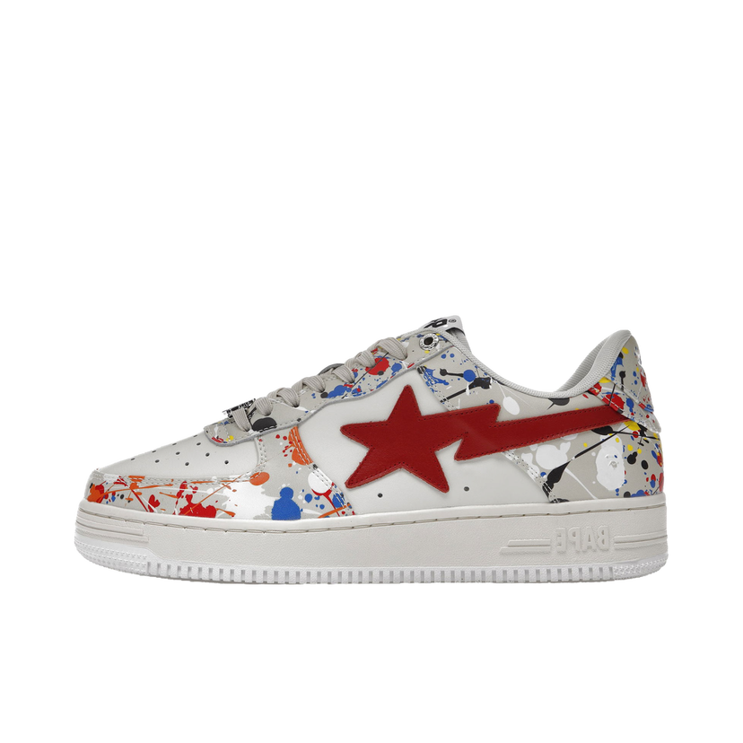 Sneakers og sko BAPE Bape Sta "Paint Beige" Beige | 001FW12010091