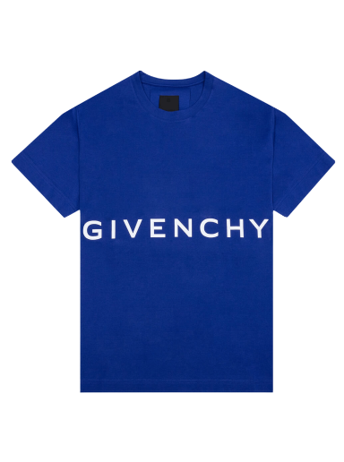 T-shirt Givenchy Classic Fit Bonded T-Shirt Blå | BM71D43Y6B 426