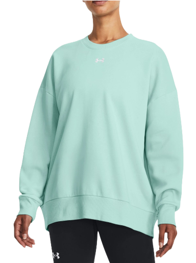 Sweatshirt Under Armour Rival Fleece Oversized Turkis | 1379491-361